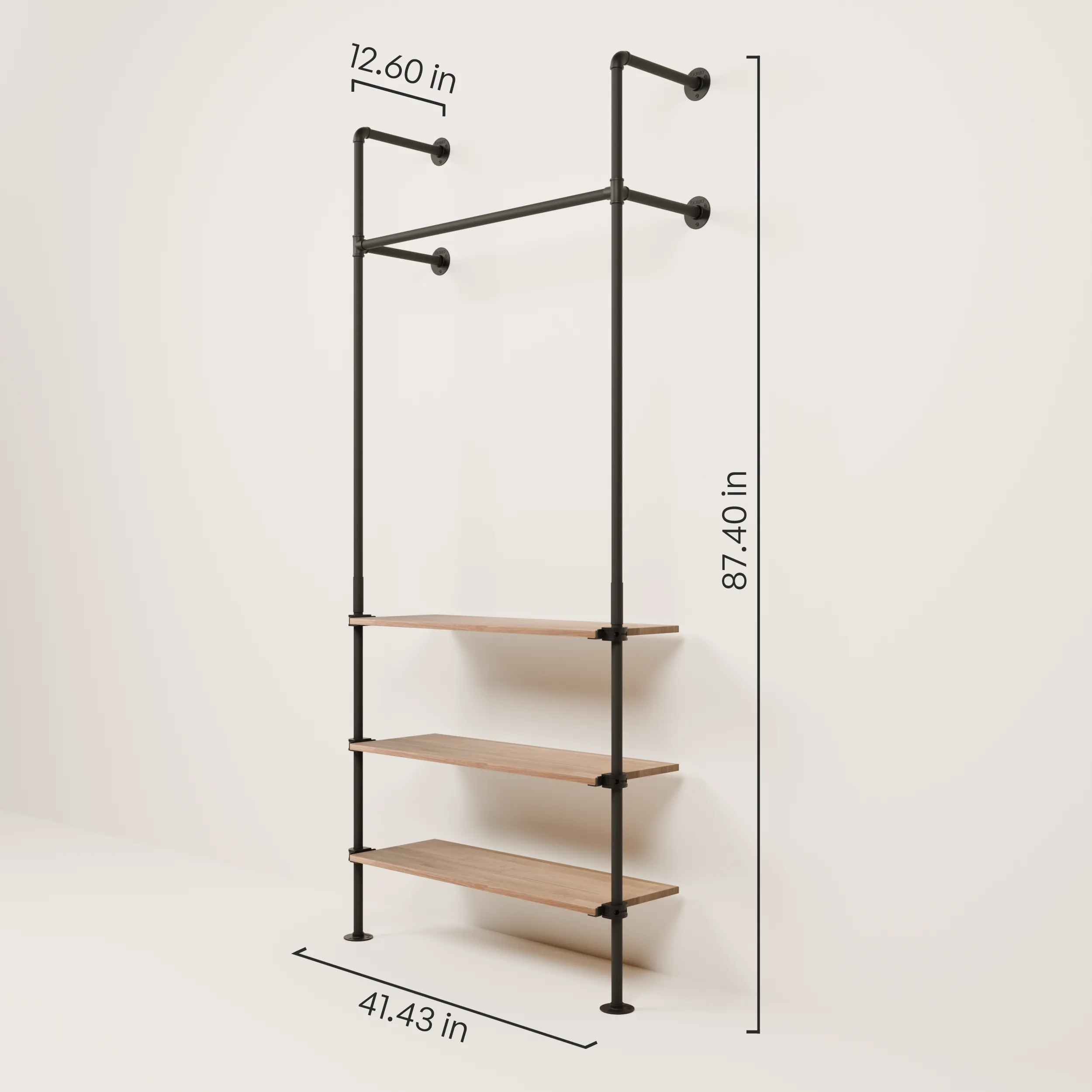 KIM 1 OAK – 3 shelves - Image 3