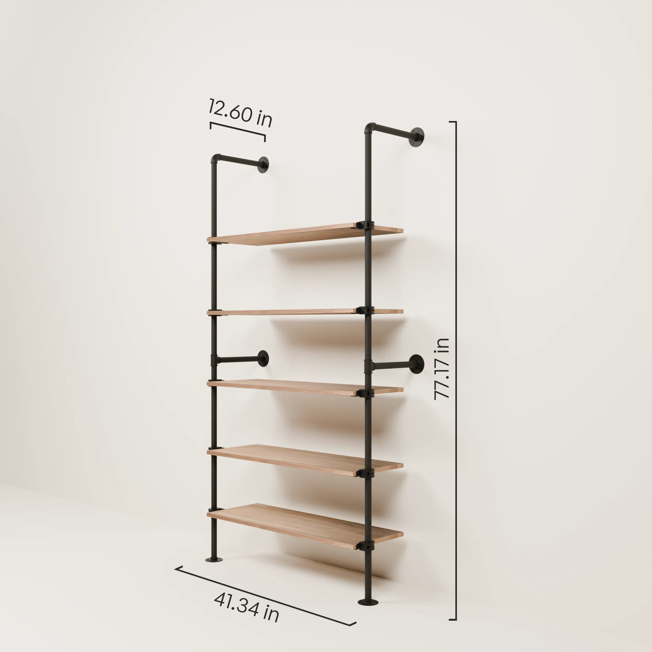 LENNE OAK – 5 shelves - Image 3