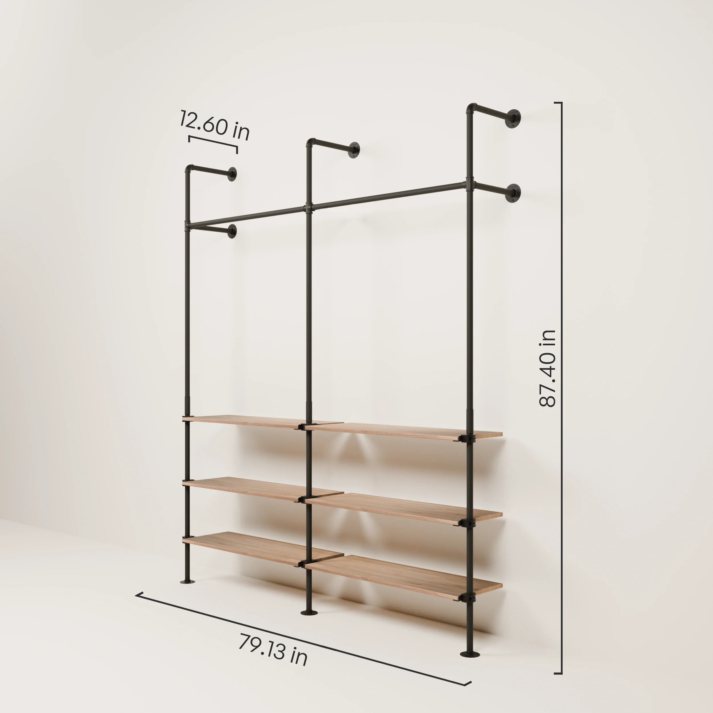 KIM 2 OAK – 6 shelves - Image 3