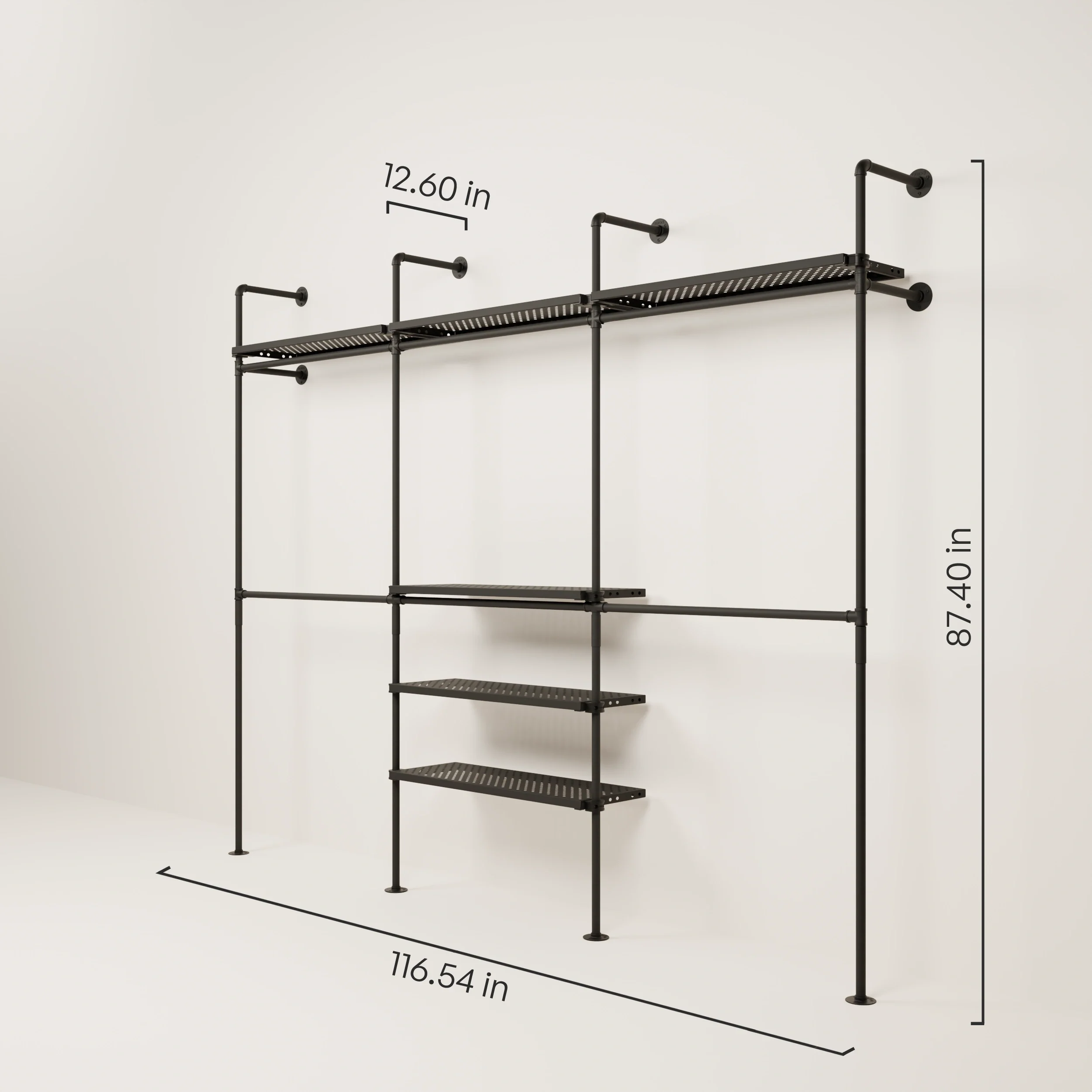 KIM DOUBLE 3 METAL – 6 shelves - Image 3
