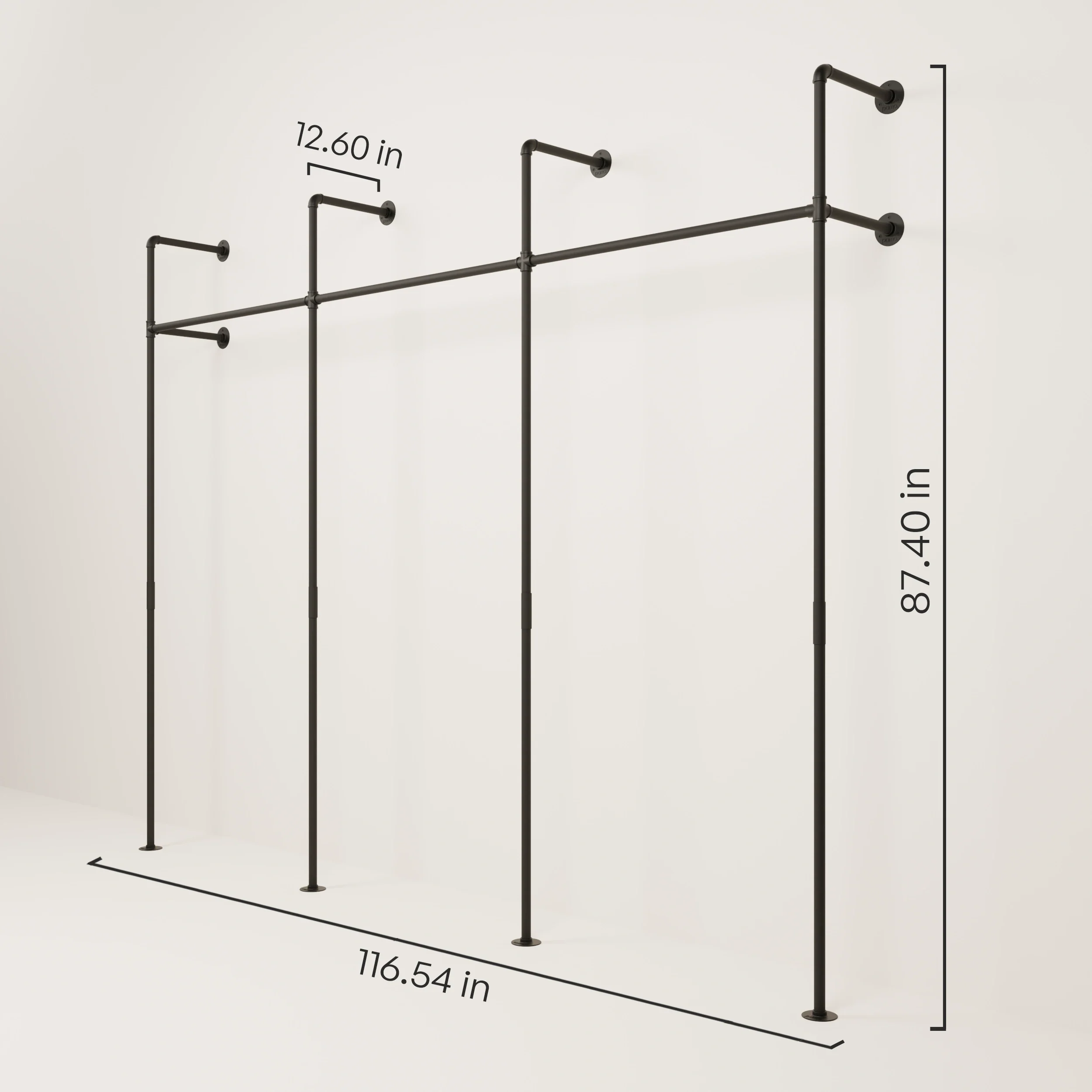 KIM 3 – Pipe closet system | retail store wall display systems - Image 3