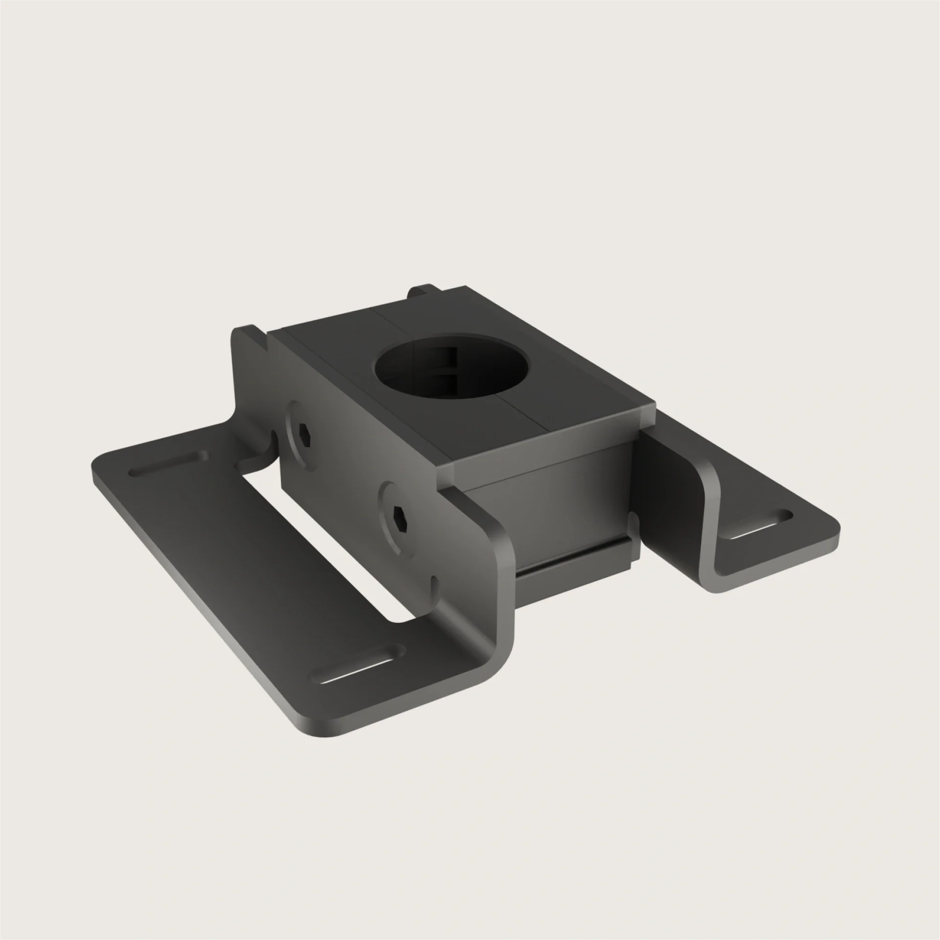 OAK Shelf Bracket – Clamp Mounting - Image 4