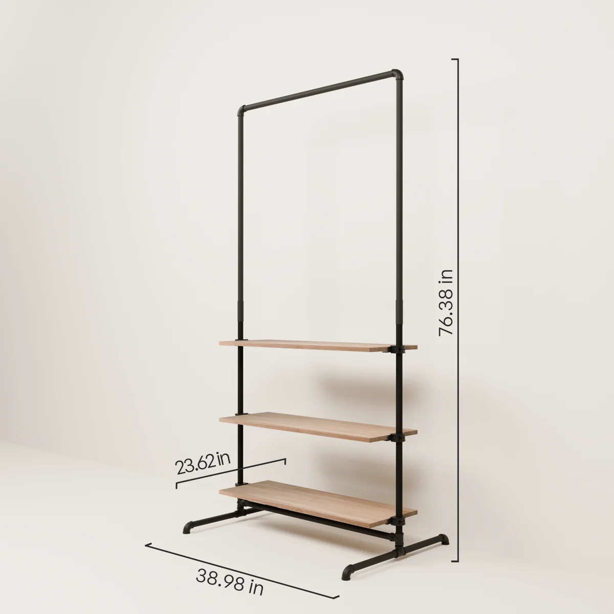 LAS 1 OAK – 3 shelves - Image 3