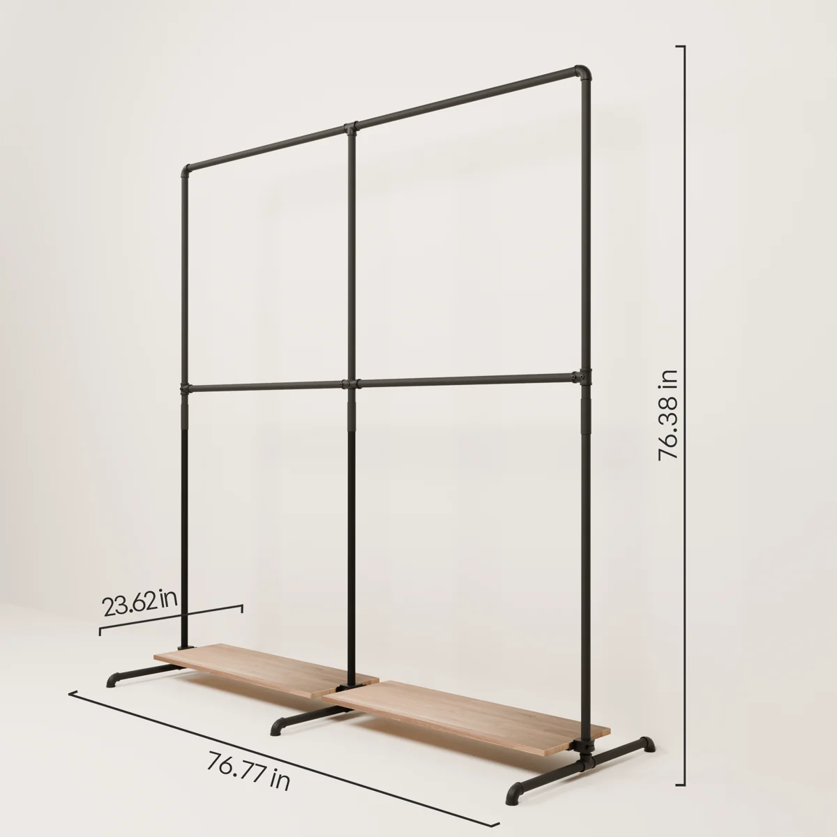 LAS 2 OAK – 2 shelves - Image 3