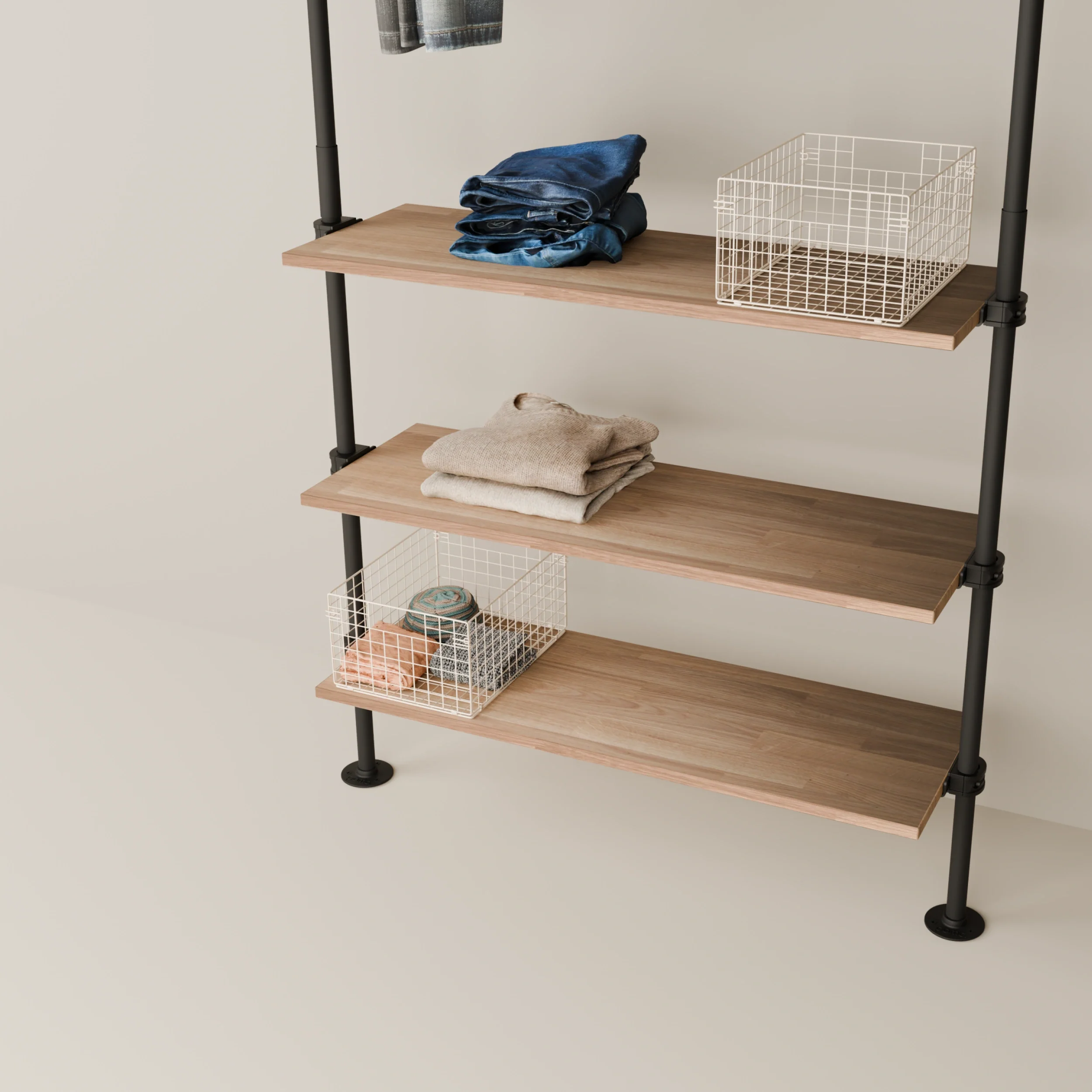 Metal basket storage – Set of 2 - Image 6