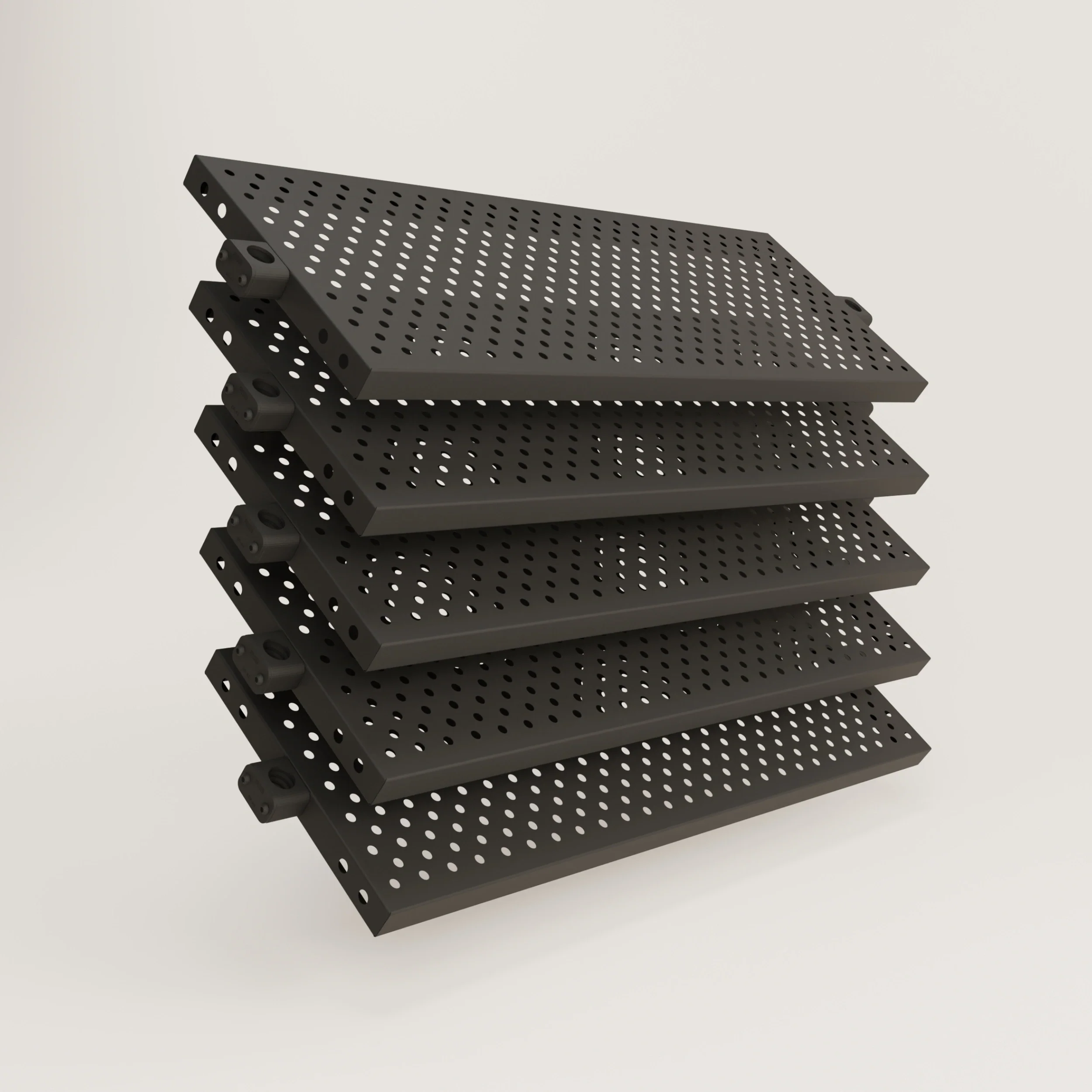 Metal shelf – Metal shelves for clothes rail - Image 7