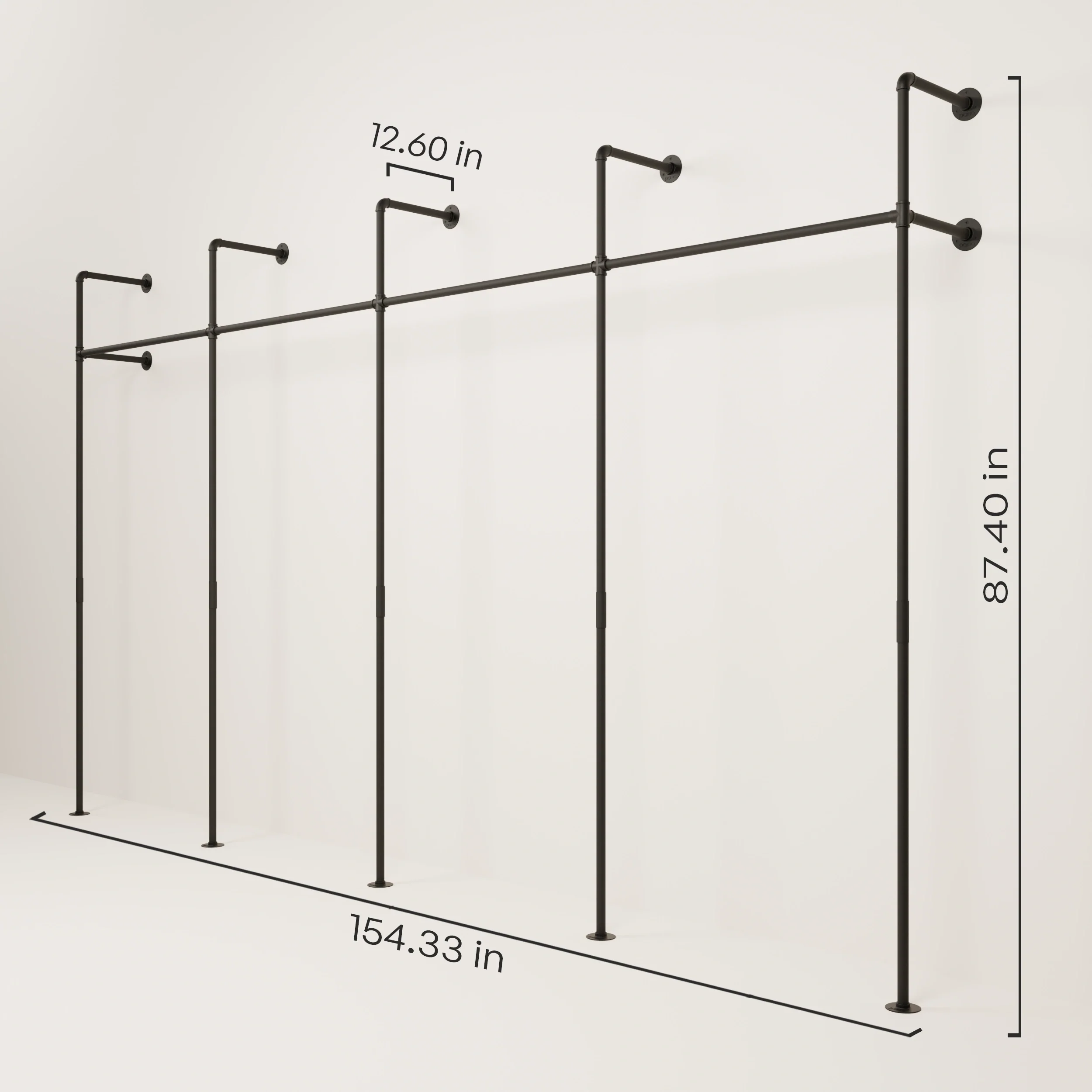 KIM 4 – Sturdy clothes rack | Piping closet - Image 3