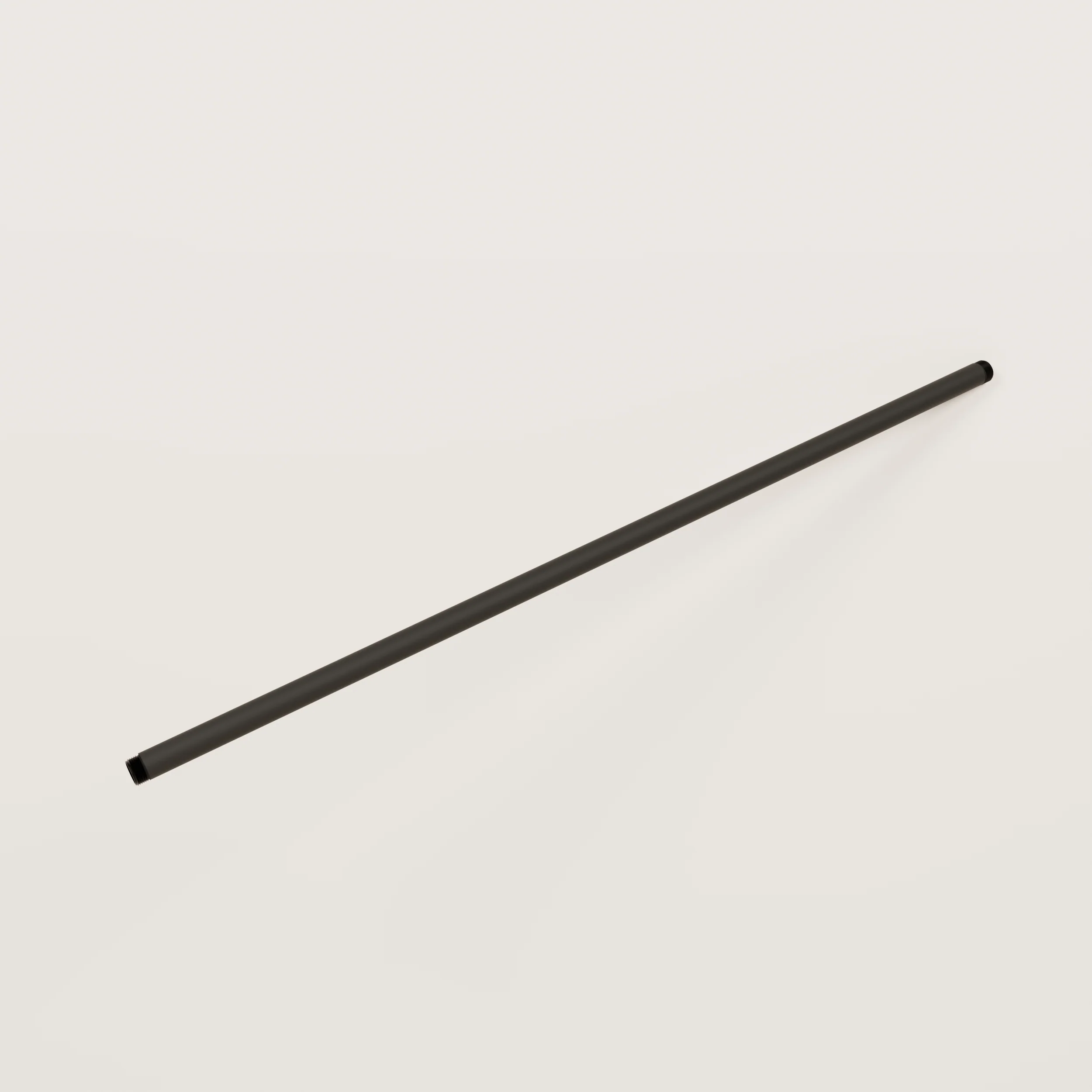 THREADED PIPE 3/4" – Various lengths | powder coated black malleable iron pipe - Image 12