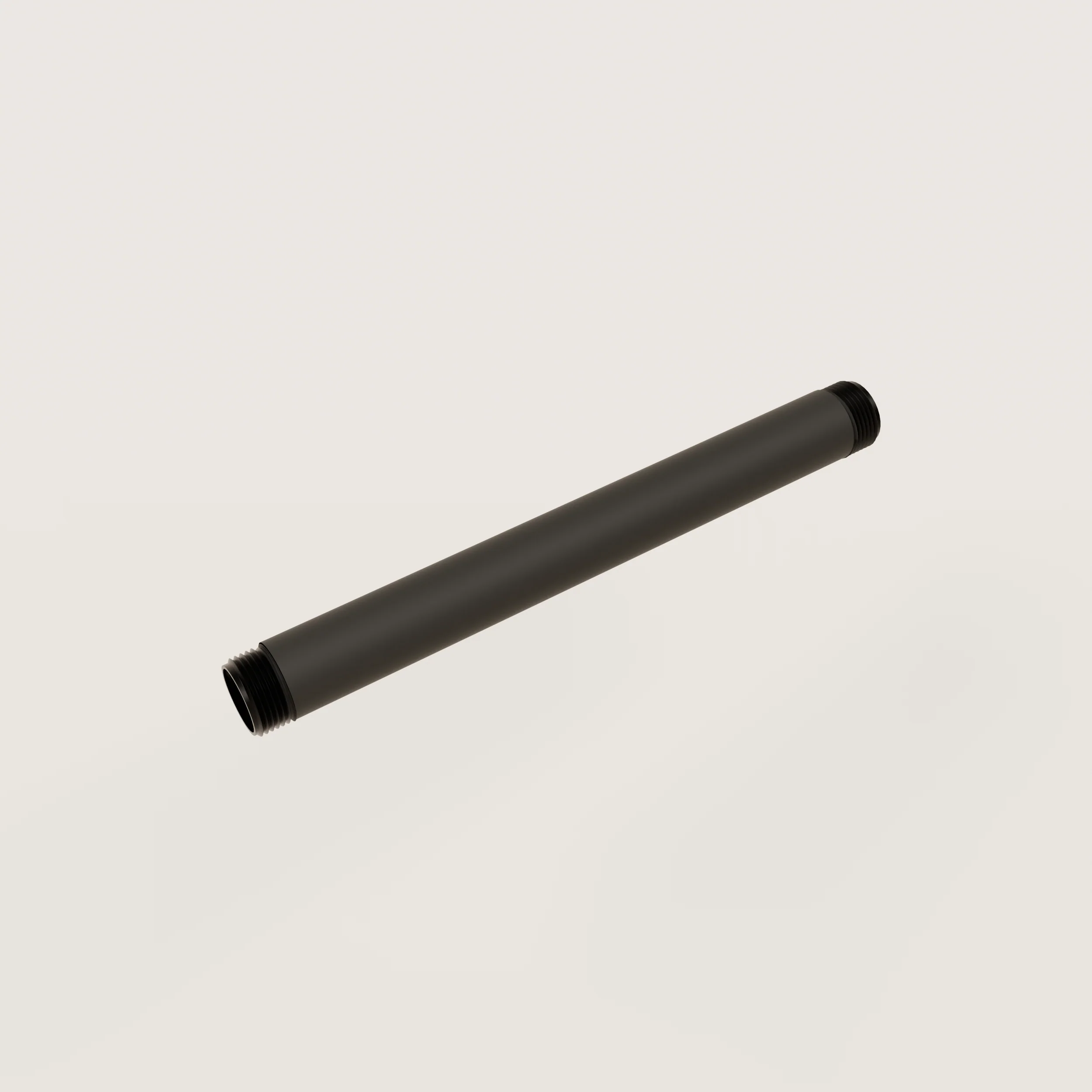 THREADED PIPE 3/4" – Various lengths | powder coated black malleable iron pipe - Image 4