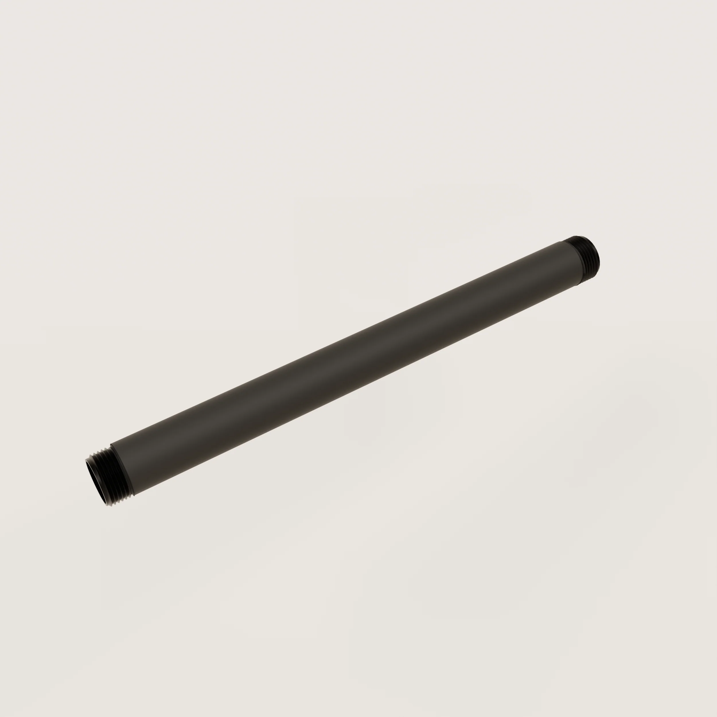 THREADED PIPE 3/4" – Various lengths | powder coated black malleable iron pipe - Image 5