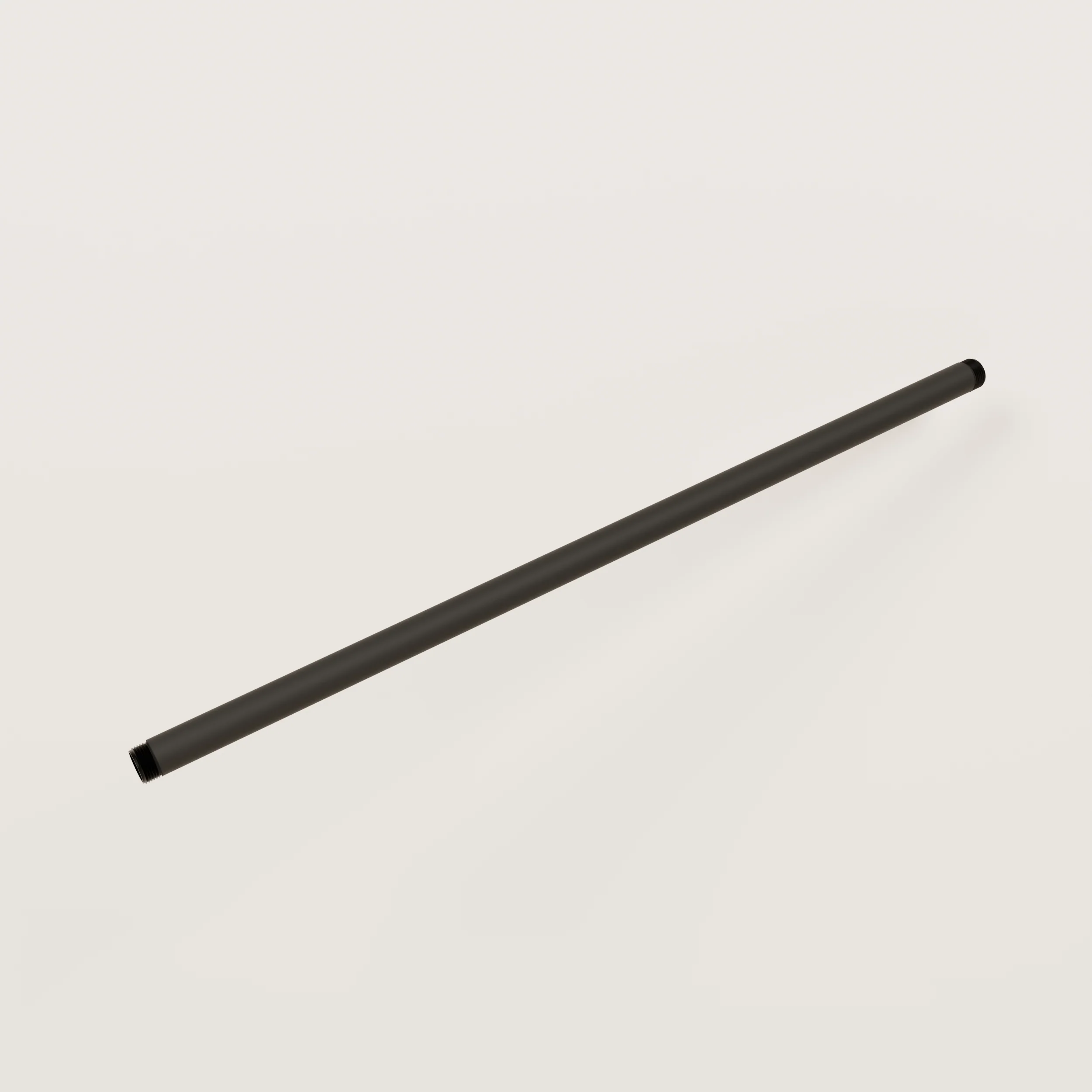 THREADED PIPE 3/4" – Various lengths | powder coated black malleable iron pipe - Image 9